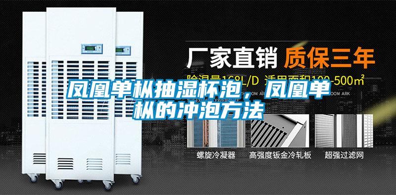 鳳凰單樅抽濕杯泡，鳳凰單樅的沖泡方法