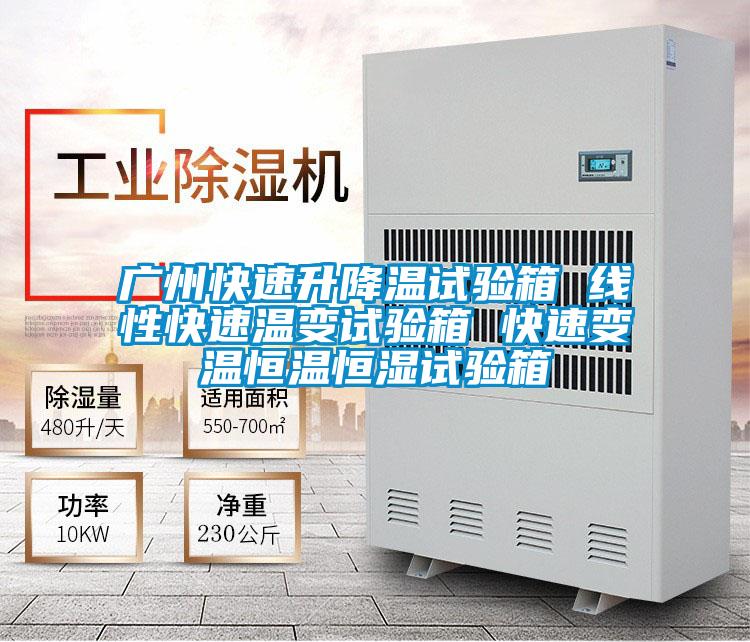 廣州快速升降溫試驗(yàn)箱 線性快速溫變?cè)囼?yàn)箱 快速變溫恒溫恒濕試驗(yàn)箱