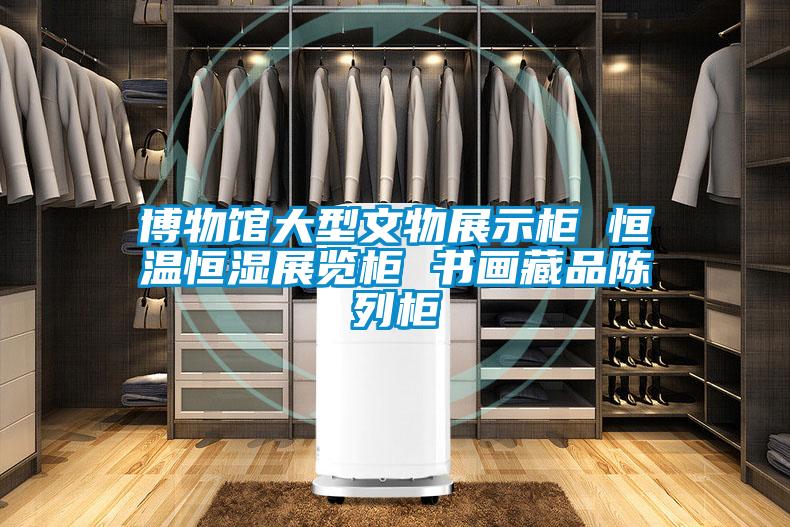 博物館大型文物展示柜 恒溫恒濕展覽柜 書(shū)畫(huà)藏品陳列柜