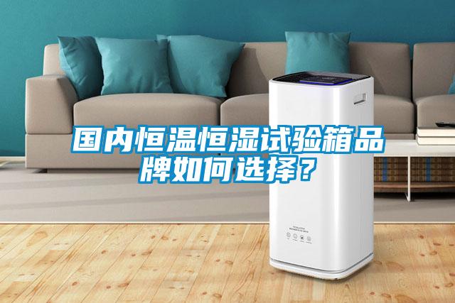 國內(nèi)恒溫恒濕試驗箱品牌如何選擇？