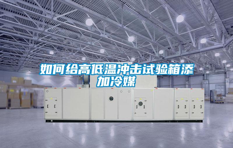 如何給高低溫沖擊試驗箱添加冷媒