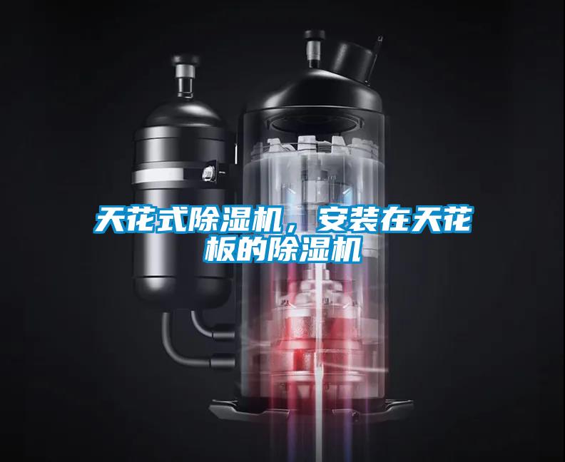 天花式除濕機，安裝在天花板的除濕機