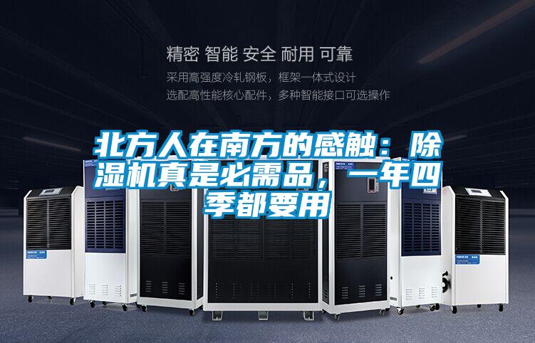 北方人在南方的感觸：除濕機(jī)真是必需品，一年四季都要用