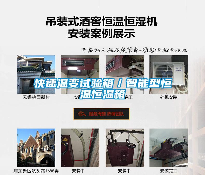 快速溫變試驗箱／智能型恒溫恒濕箱