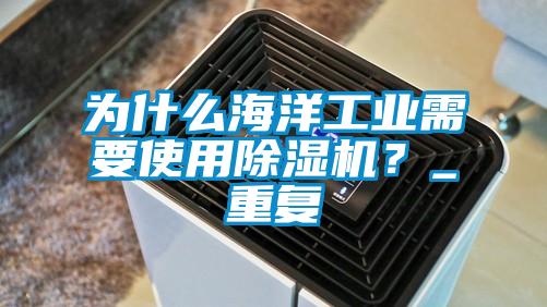 為什么海洋工業(yè)需要使用除濕機(jī)？_重復(fù)