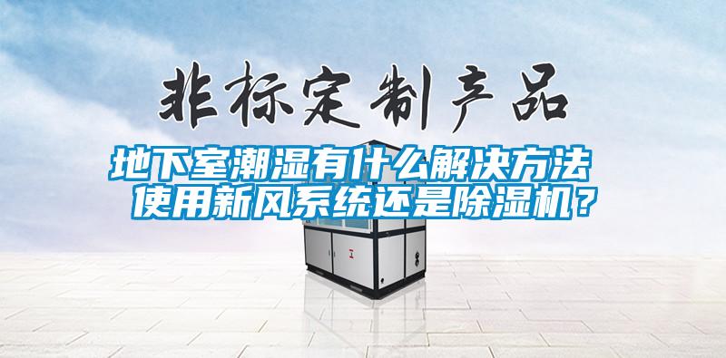 地下室潮濕有什么解決方法 使用新風(fēng)系統(tǒng)還是除濕機(jī)？