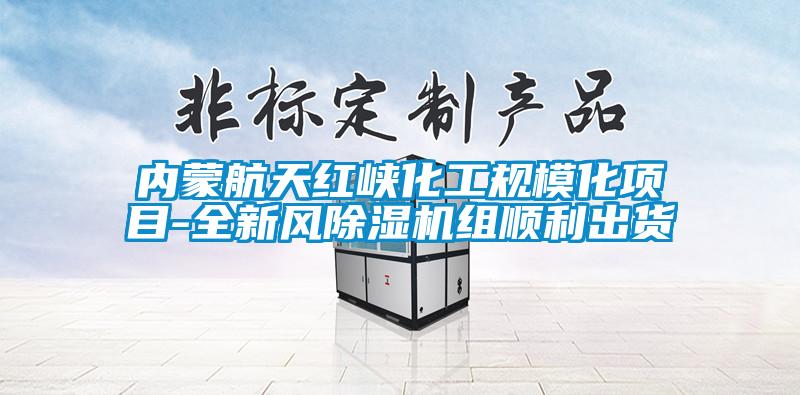 內(nèi)蒙航天紅峽化工規(guī)?；?xiàng)目-全新風(fēng)除濕機(jī)組順利出貨