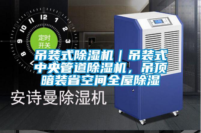 吊裝式除濕機(jī)｜吊裝式中央管道除濕機(jī)，吊頂暗裝省空間全屋除濕