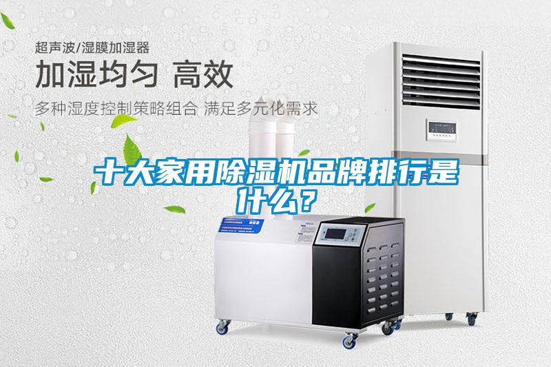 十大家用除濕機(jī)品牌排行是什么？