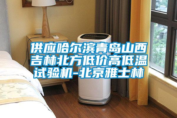 供應(yīng)哈爾濱青島山西吉林北方低價(jià)高低溫試驗(yàn)機(jī)-北京雅士林
