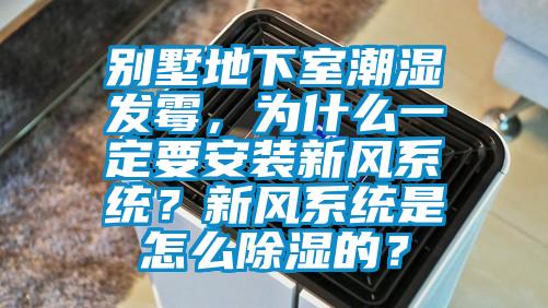 別墅地下室潮濕發(fā)霉，為什么一定要安裝新風(fēng)系統(tǒng)？新風(fēng)系統(tǒng)是怎么除濕的？