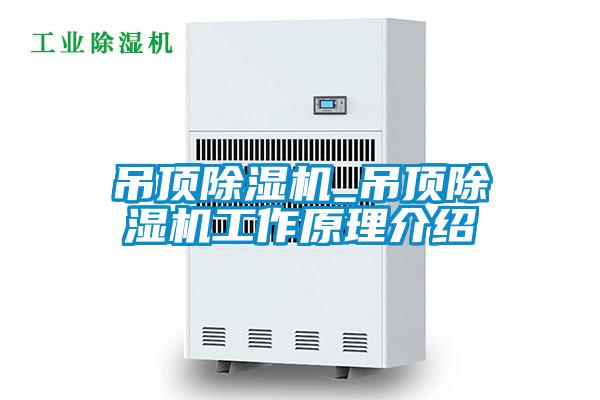吊頂除濕機(jī)_吊頂除濕機(jī)工作原理介紹