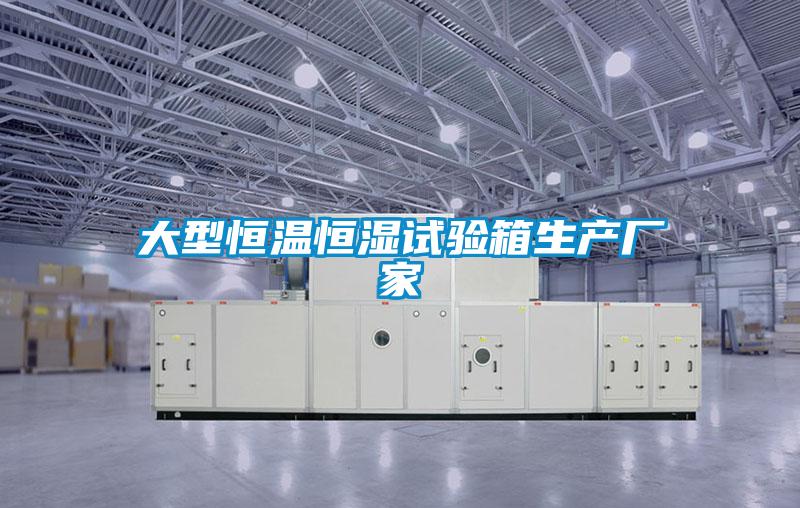 大型恒溫恒濕試驗箱生產廠家