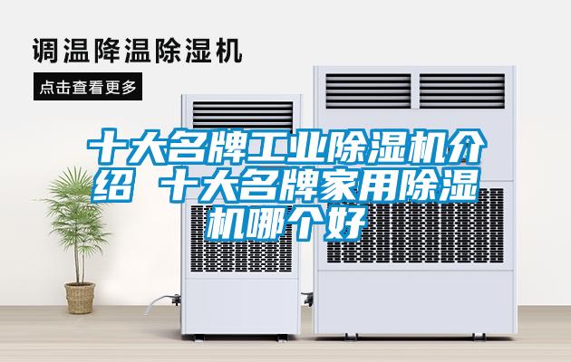 十大名牌工業(yè)除濕機介紹 十大名牌家用除濕機哪個好