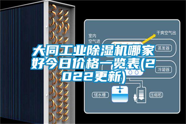大同工業(yè)除濕機哪家好今日價格一覽表(2022更新)