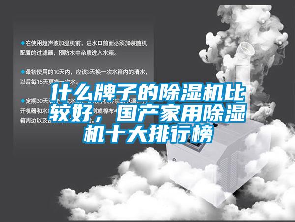 什么牌子的除濕機(jī)比較好，國產(chǎn)家用除濕機(jī)十大排行榜