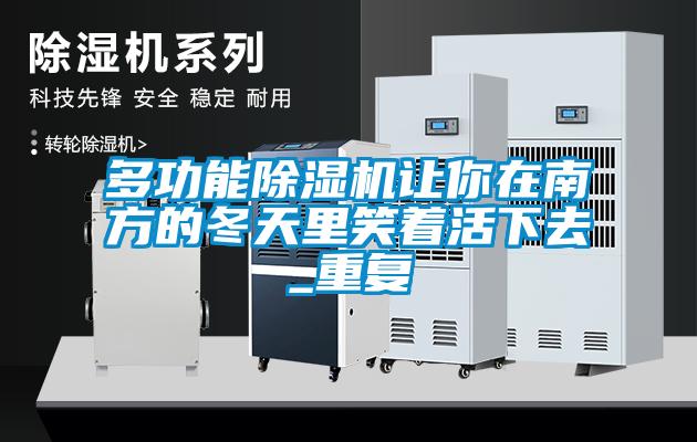 多功能除濕機(jī)讓你在南方的冬天里笑著活下去_重復(fù)