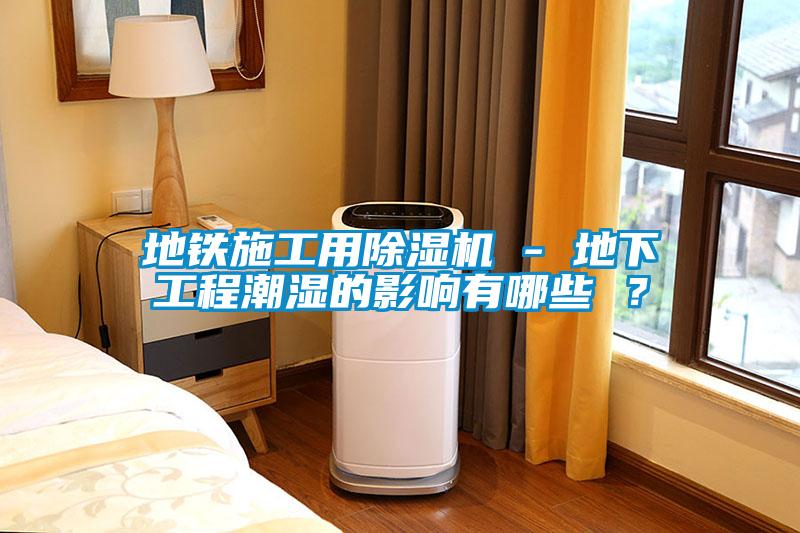 地鐵施工用除濕機(jī) - 地下工程潮濕的影響有哪些 ？