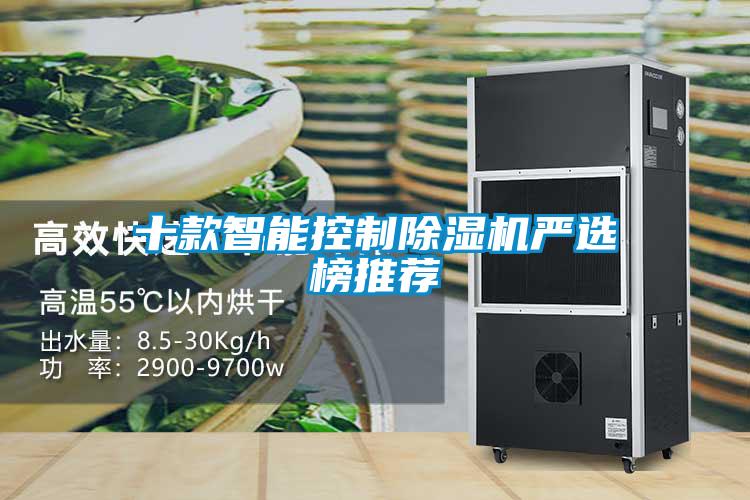 十款智能控制除濕機(jī)嚴(yán)選榜推薦