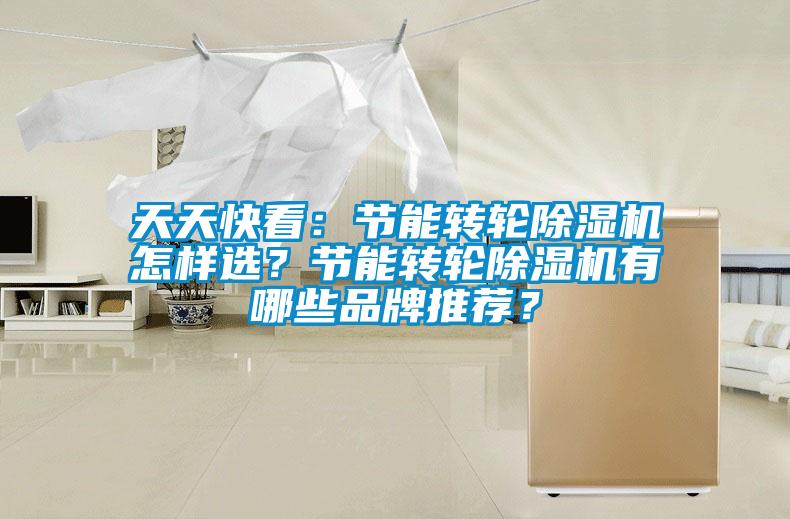 天天快看：節(jié)能轉(zhuǎn)輪除濕機怎樣選？節(jié)能轉(zhuǎn)輪除濕機有哪些品牌推薦？