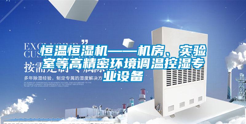 恒溫恒濕機——機房、實驗室等高精密環(huán)境調(diào)溫控濕專業(yè)設(shè)備