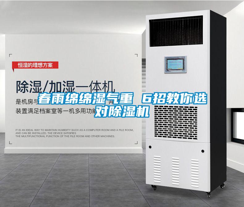春雨綿綿濕氣重 6招教你選對(duì)除濕機(jī)