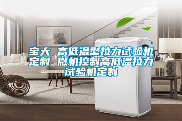 寶大 高低溫型拉力試驗(yàn)機(jī)定制 微機(jī)控制高低溫拉力試驗(yàn)機(jī)定制