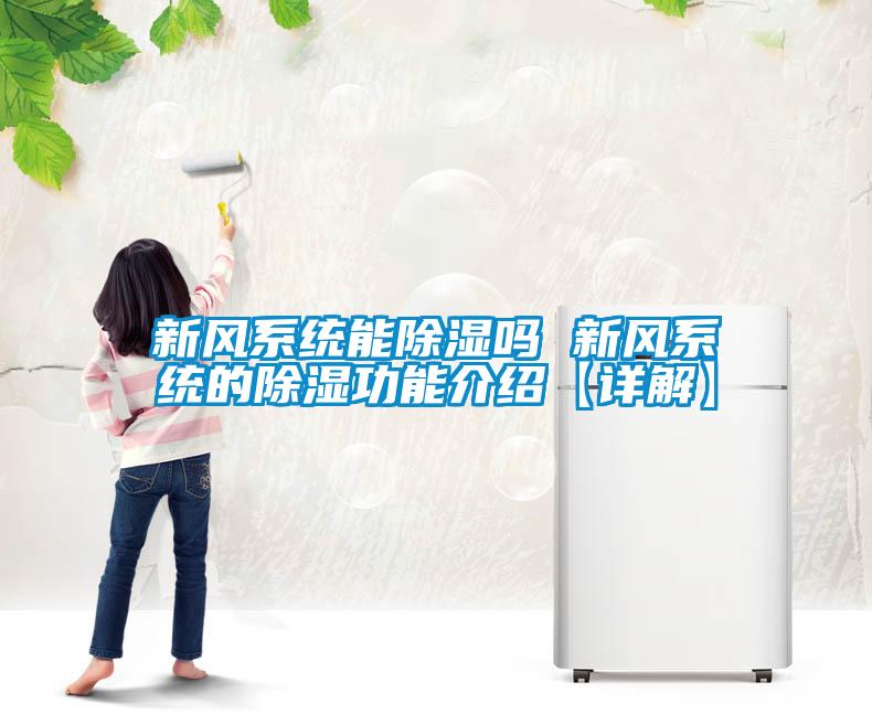 新風系統(tǒng)能除濕嗎 新風系統(tǒng)的除濕功能介紹【詳解】