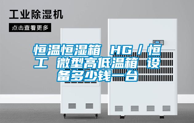 恒溫恒濕箱 HG／恒工 微型高低溫箱 設(shè)備多少錢一臺