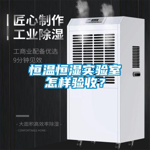 恒溫恒濕實驗室怎樣驗收？
