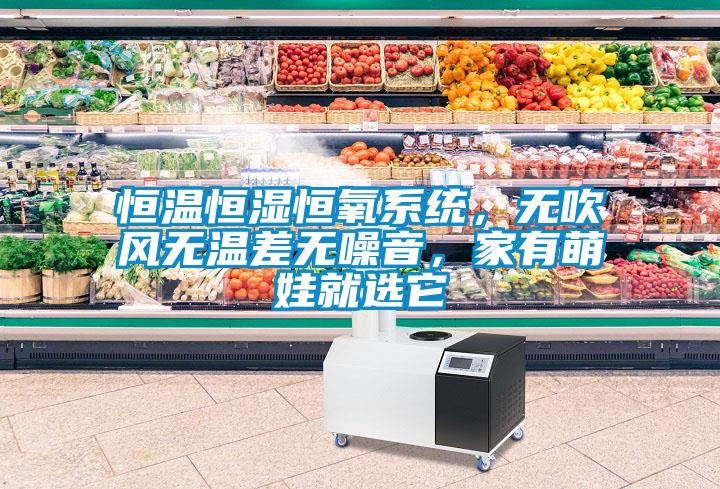 恒溫恒濕恒氧系統(tǒng)，無吹風無溫差無噪音，家有萌娃就選它