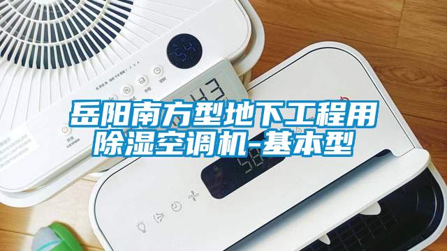 岳陽南方型地下工程用除濕空調(diào)機(jī)-基本型