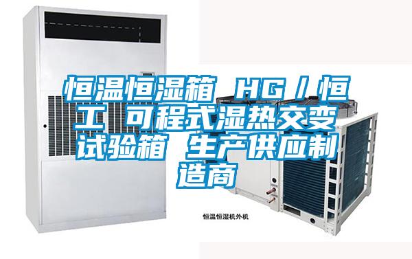 恒溫恒濕箱 HG／恒工 可程式濕熱交變試驗箱 生產(chǎn)供應(yīng)制造商