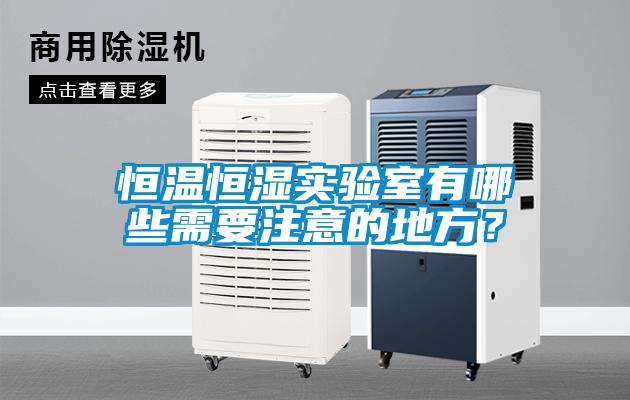 恒溫恒濕實(shí)驗(yàn)室有哪些需要注意的地方？