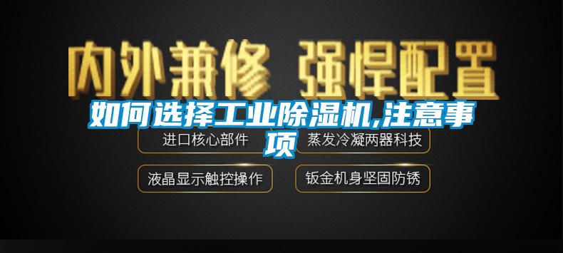 如何選擇工業(yè)除濕機,注意事項