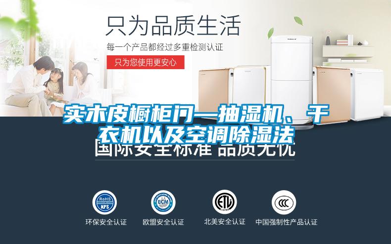 實木皮櫥柜門—抽濕機、干衣機以及空調(diào)除濕法