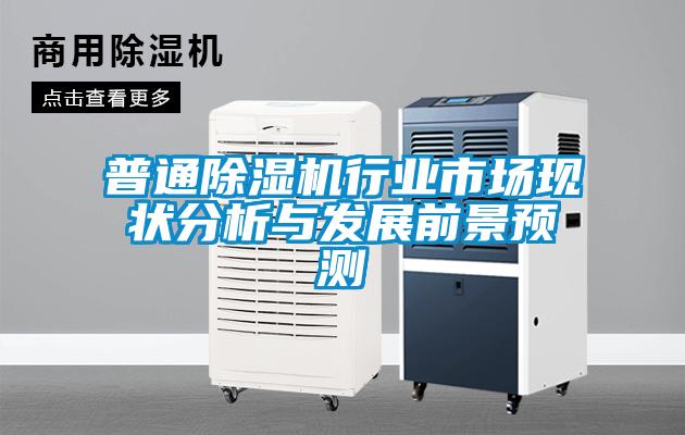 普通除濕機(jī)行業(yè)市場(chǎng)現(xiàn)狀分析與發(fā)展前景預(yù)測(cè)