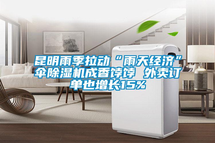 昆明雨季拉動“雨天經(jīng)濟(jì)”傘除濕機(jī)成香餑餑 外賣訂單也增長15%