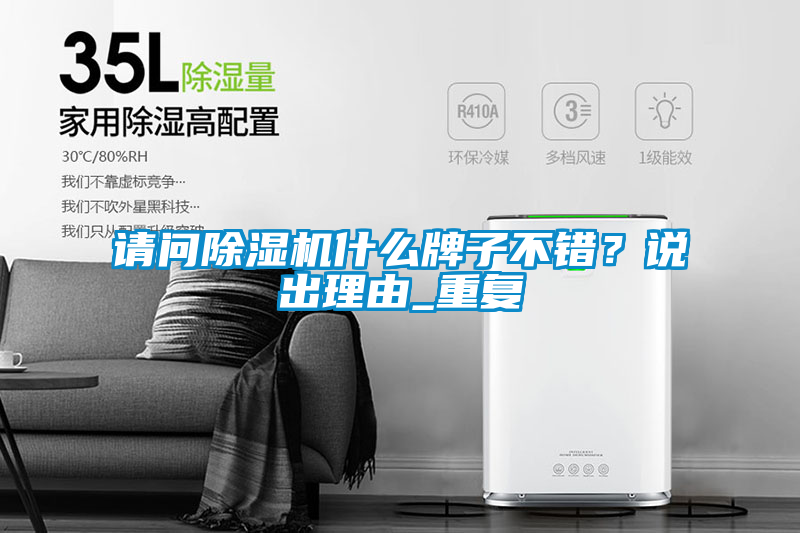 請(qǐng)問(wèn)除濕機(jī)什么牌子不錯(cuò)？說(shuō)出理由_重復(fù)