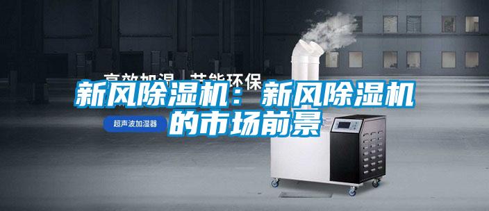 新風(fēng)除濕機：新風(fēng)除濕機的市場前景