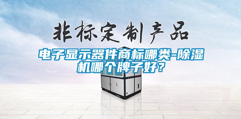 電子顯示器件商標(biāo)哪類-除濕機(jī)哪個(gè)牌子好？