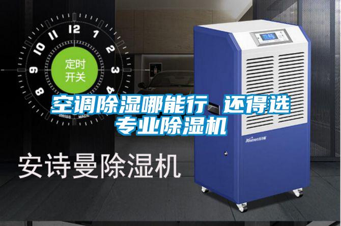 空調(diào)除濕哪能行 還得選專業(yè)除濕機