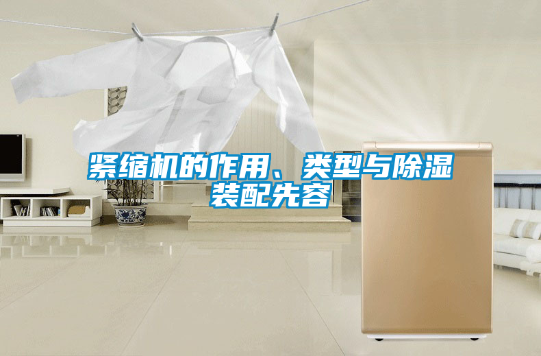 緊縮機(jī)的作用、類型與除濕裝配先容