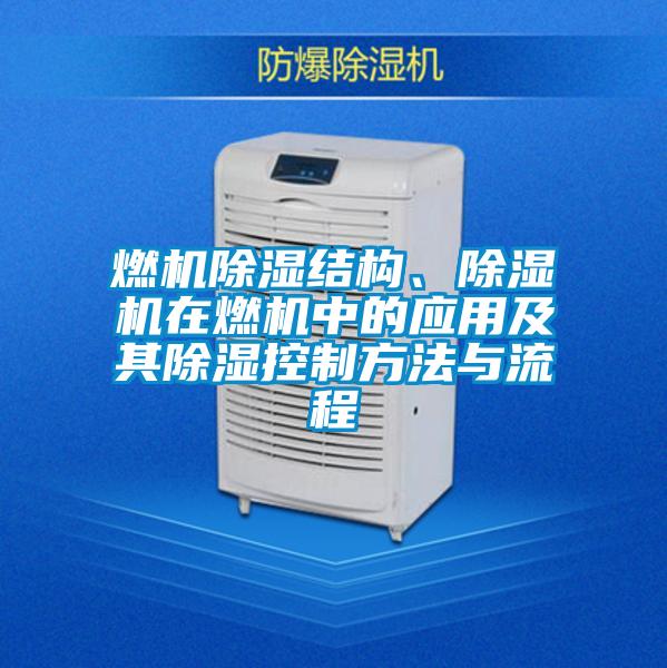 燃機(jī)除濕結(jié)構(gòu)、除濕機(jī)在燃機(jī)中的應(yīng)用及其除濕控制方法與流程
