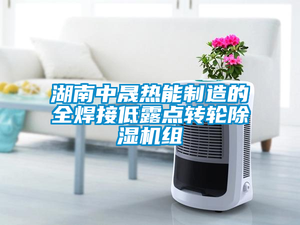 湖南中晟熱能制造的全焊接低露點轉(zhuǎn)輪除濕機組