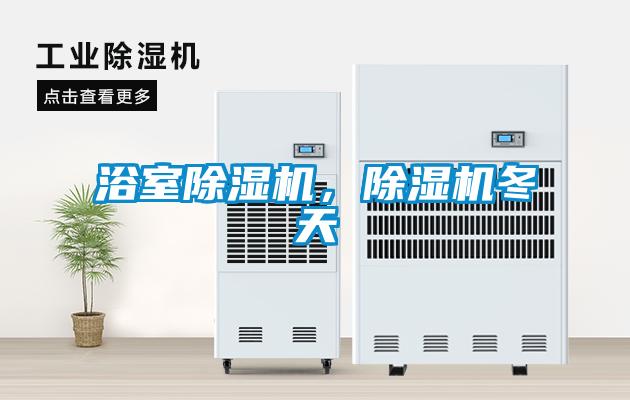 浴室除濕機，除濕機冬天