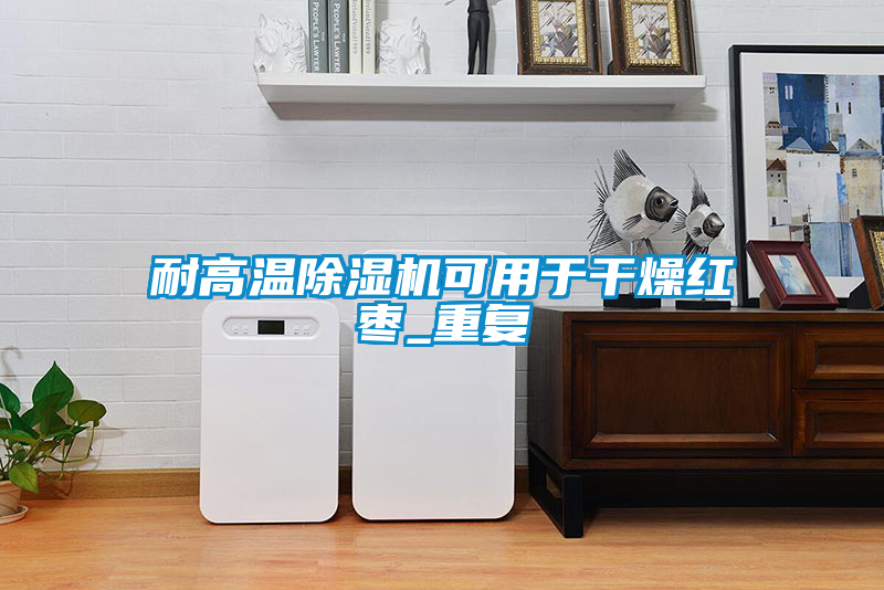 耐高溫除濕機(jī)可用于干燥紅棗_重復(fù)