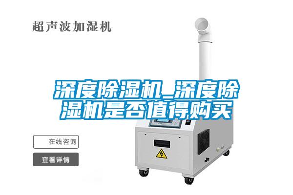 深度除濕機(jī)_深度除濕機(jī)是否值得購買
