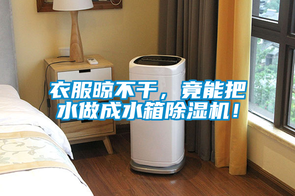 衣服晾不干，竟能把水做成水箱除濕機(jī)！