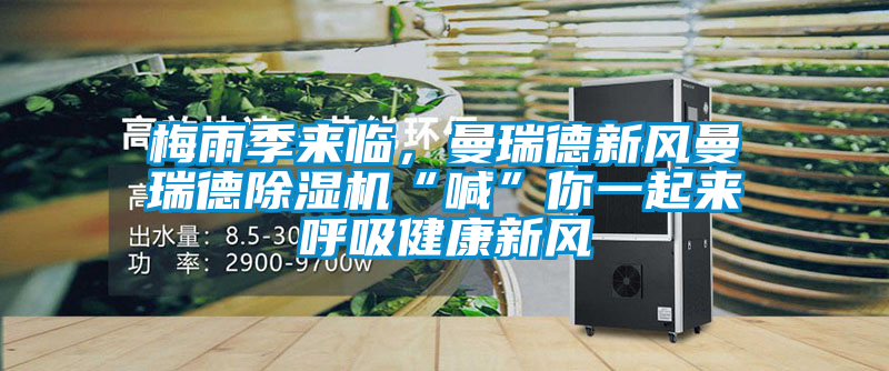 梅雨季來(lái)臨，曼瑞德新風(fēng)曼瑞德除濕機(jī)“喊”你一起來(lái)呼吸健康新風(fēng)